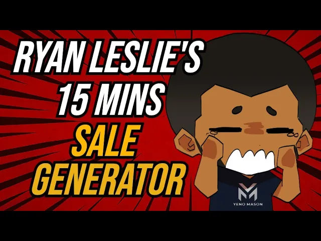Ryan Leslie's 15 Minute Sale Generator: What It Is & How To Use It